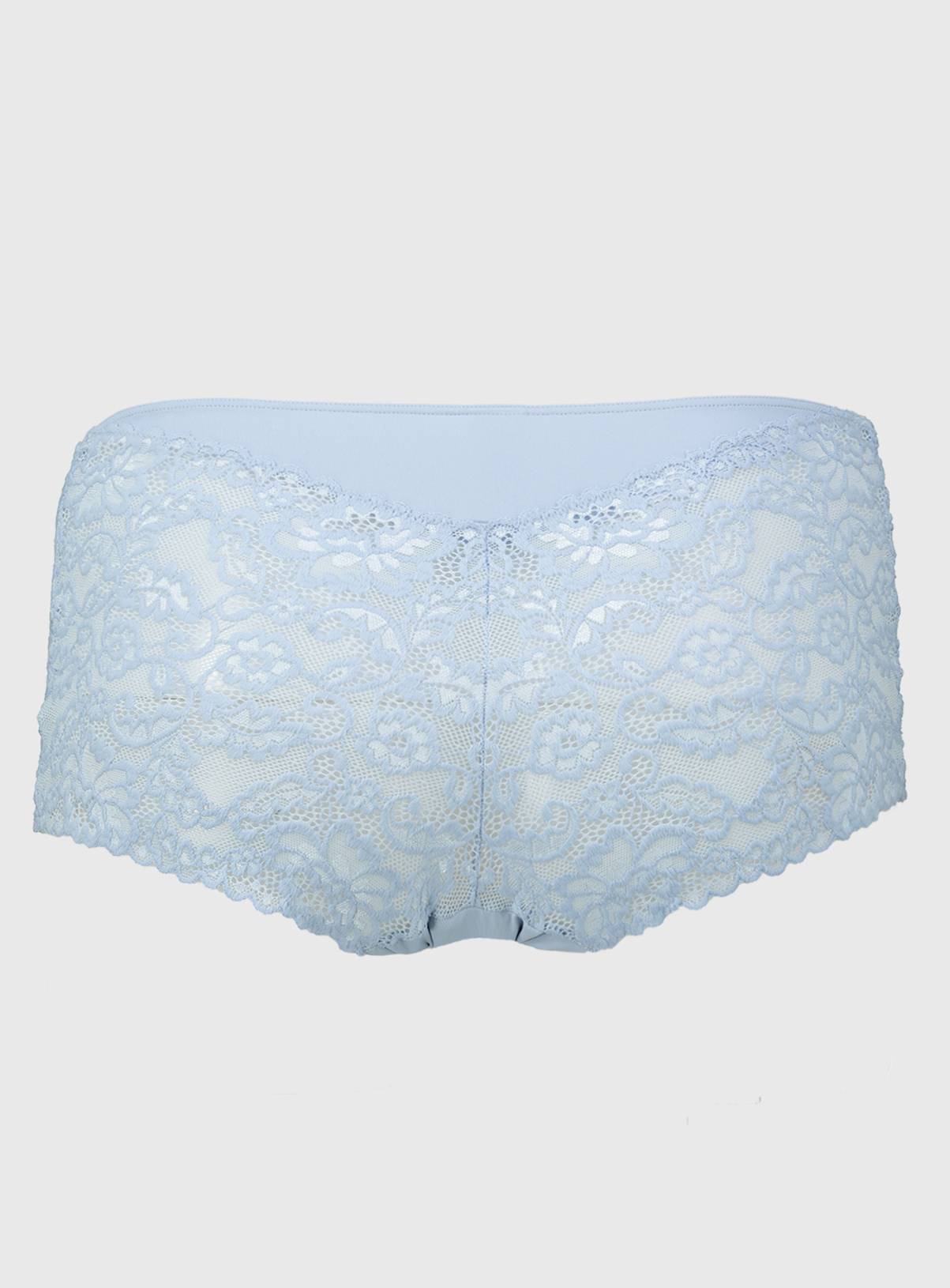 sku 3pk Wide Galloon Short Lisa Lace:Light Blue:16 - Image 2